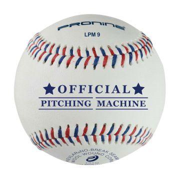 ProNine One-Dozen Leather Pitching Machine Baseballs: LPM9