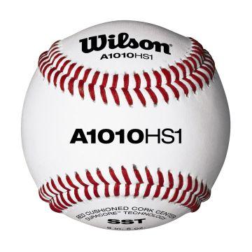 Wilson One-Dozen A1010 HS1 NFHS Pro Series SST Baseballs: WTA1010BHS1SST